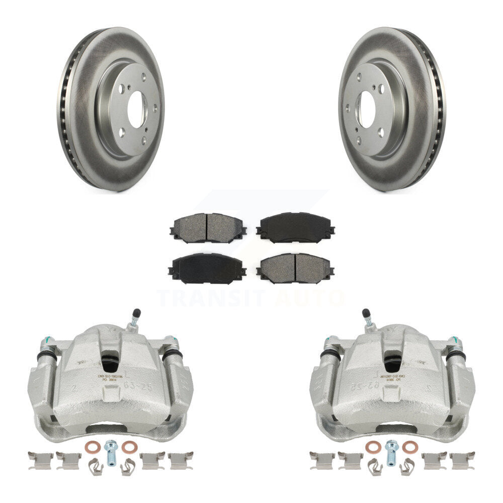 Transit Auto KCG-100600S Disc Brake Kit for 2006-2018 Toyota RAV4 - Front product image