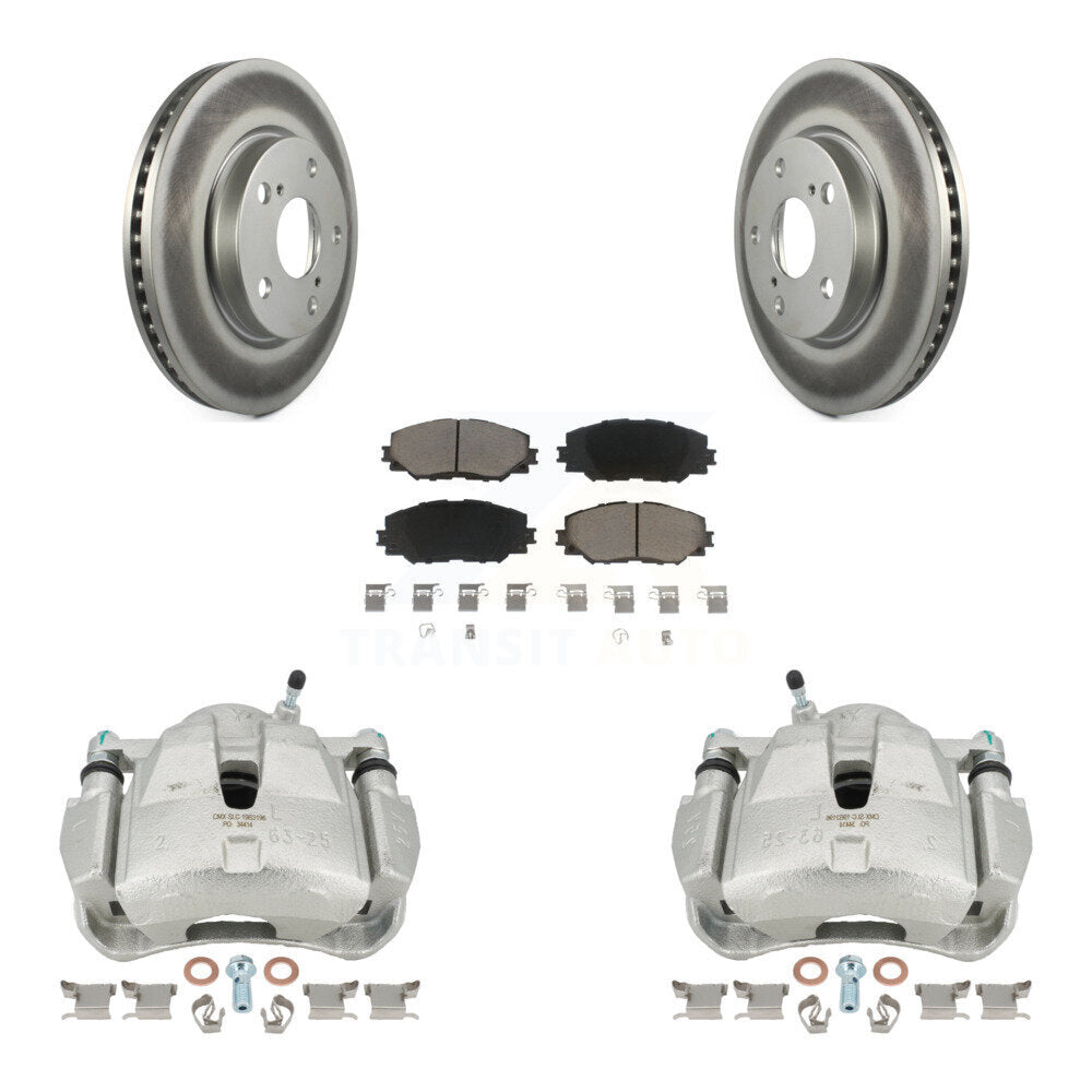Transit Auto KCG-100601C Disc Brake Kit for 2014-2015 Toyota RAV4 - Front product image