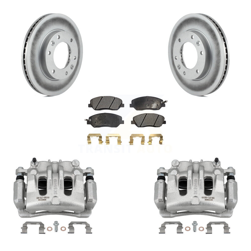 Transit Auto KCG-100601P Disc Brake Kit for 2006-2014 Kia Sedona, Hyundai Entourage - Front product image