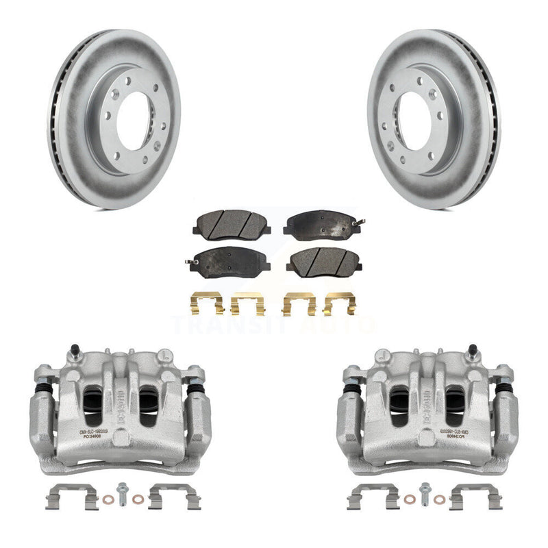 Transit Auto KCG-100601P Disc Brake Kit for 2006-2014 Kia Sedona, Hyundai Entourage - Front product image