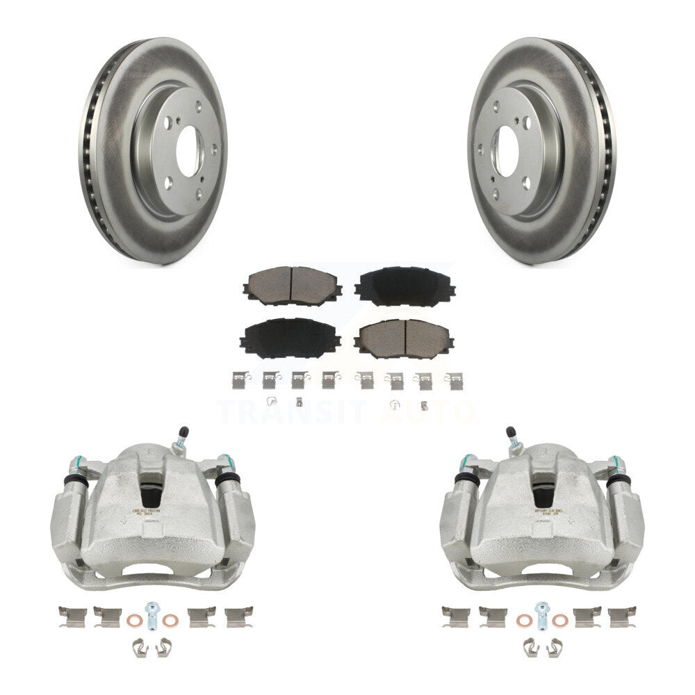 Transit Auto KCG-100602C Disc Brake Kit for 2014-2015 Toyota RAV4 - Front product image