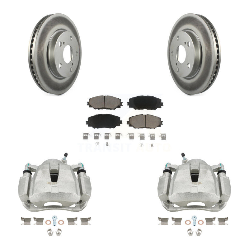 Transit Auto KCG-100602C Disc Brake Kit for 2014-2015 Toyota RAV4 - Front product image