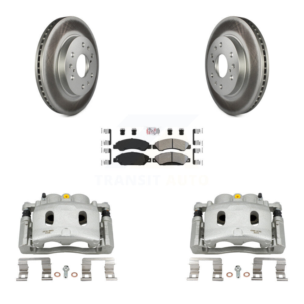 Transit Auto KCG-100602N Disc Brake Kit for 2007 Cadillac Escalade, Cadillac Escalade ESV, Cadillac Escalade EXT & more - Front product image