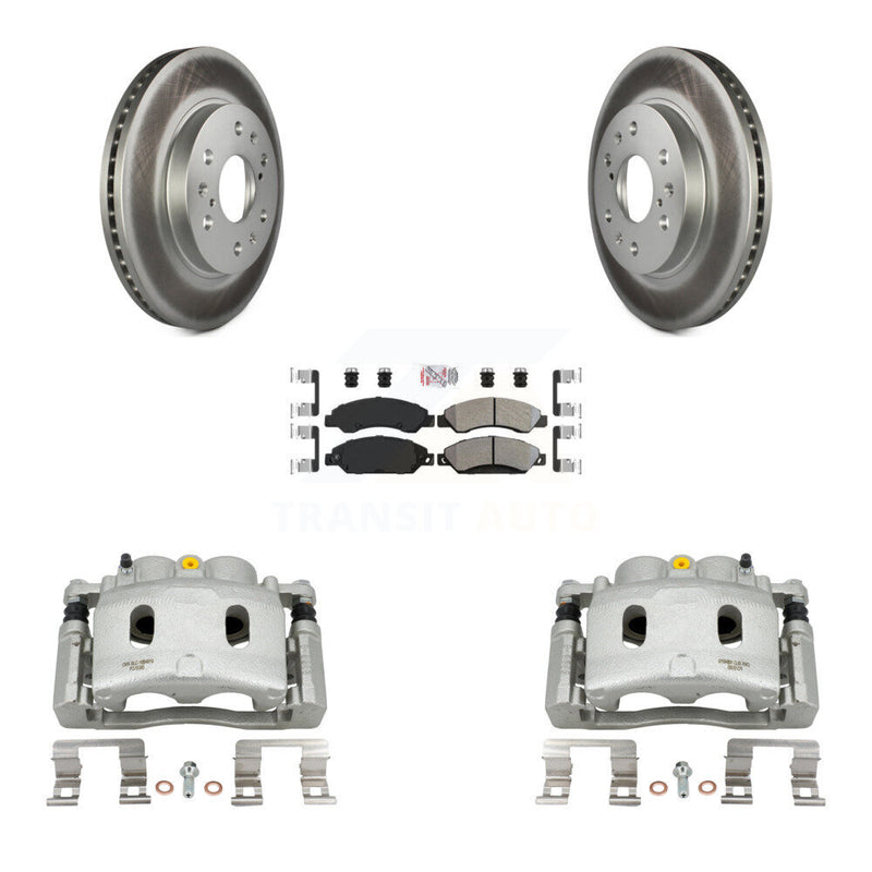 Transit Auto KCG-100602N Disc Brake Kit for 2007 Cadillac Escalade, Cadillac Escalade ESV, Cadillac Escalade EXT & more - Front product image