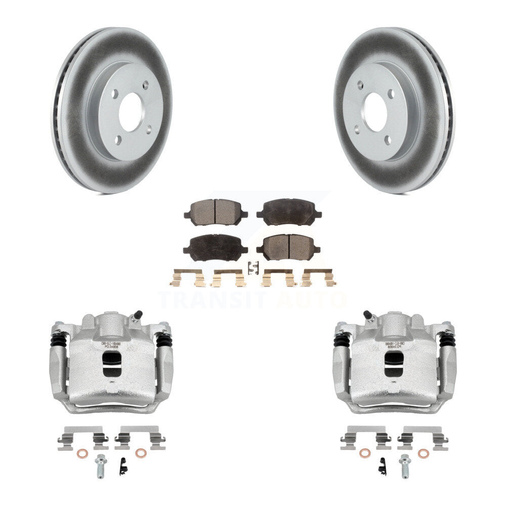 Transit Auto KCG-100602P Disc Brake Kit for 2003-2007 Chevrolet Cobalt, Pontiac Pursuit, Saturn Ion - Front product image