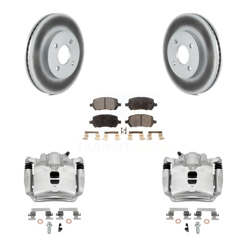 Transit Auto KCG-100602P Disc Brake Kit for 2003-2007 Chevrolet Cobalt, Pontiac Pursuit, Saturn Ion - Front product image