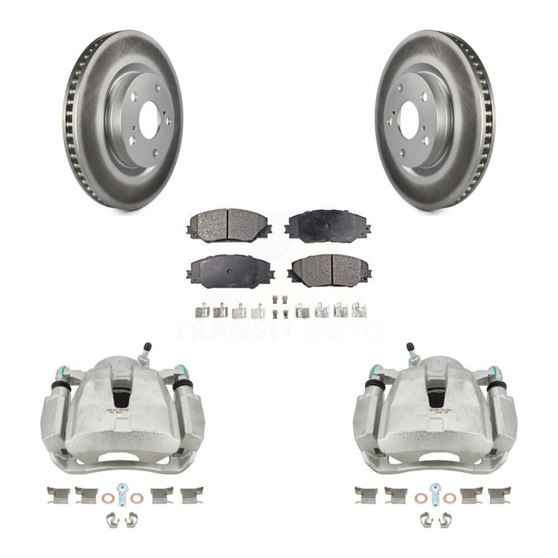 Transit Auto KCG-100606T Disc Brake Kit for 2006-2020 Toyota RAV4, Toyota Corolla iM, Scion iM & more - Front product image
