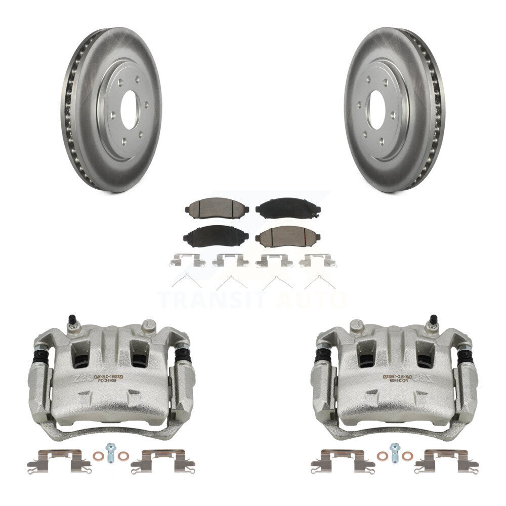 Transit Auto KCG-100608C Disc Brake Kit for 2005-2019 Suzuki Equator, Nissan Frontier product image