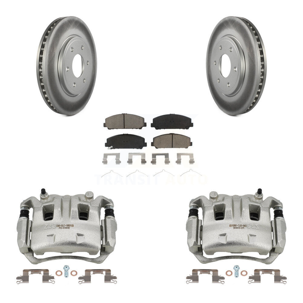 Transit Auto KCG-100609C Disc Brake Kit for 2011-2012 Suzuki Equator - Front product image