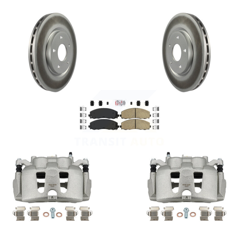 Transit Auto KCG-100609N Disc Brake Kit for 2014-2020 Dodge Journey - Front product image