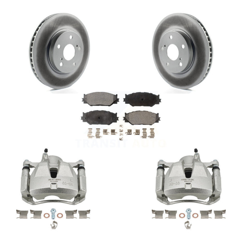 Transit Auto KCG-100609P Disc Brake Kit for 2006-2015 Lexus IS250 - Front product image