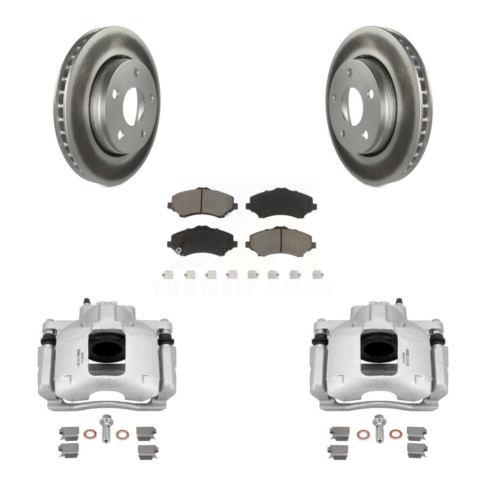 Transit Auto KCG-100610C Disc Brake Kit for 2007-2016 Jeep Wrangler - Front product image