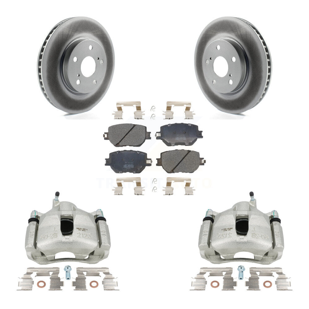 Transit Auto KCG-100610P Disc Brake Kit for 2014-2015 Lexus IS250 - Front product image