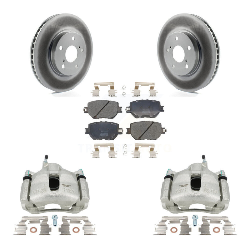 Transit Auto KCG-100610P Disc Brake Kit for 2014-2015 Lexus IS250 - Front product image