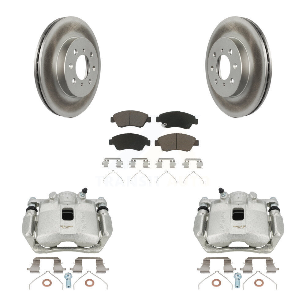 Transit Auto KCG-100611C Disc Brake Kit for 2009-2013 Honda Fit - Front product image