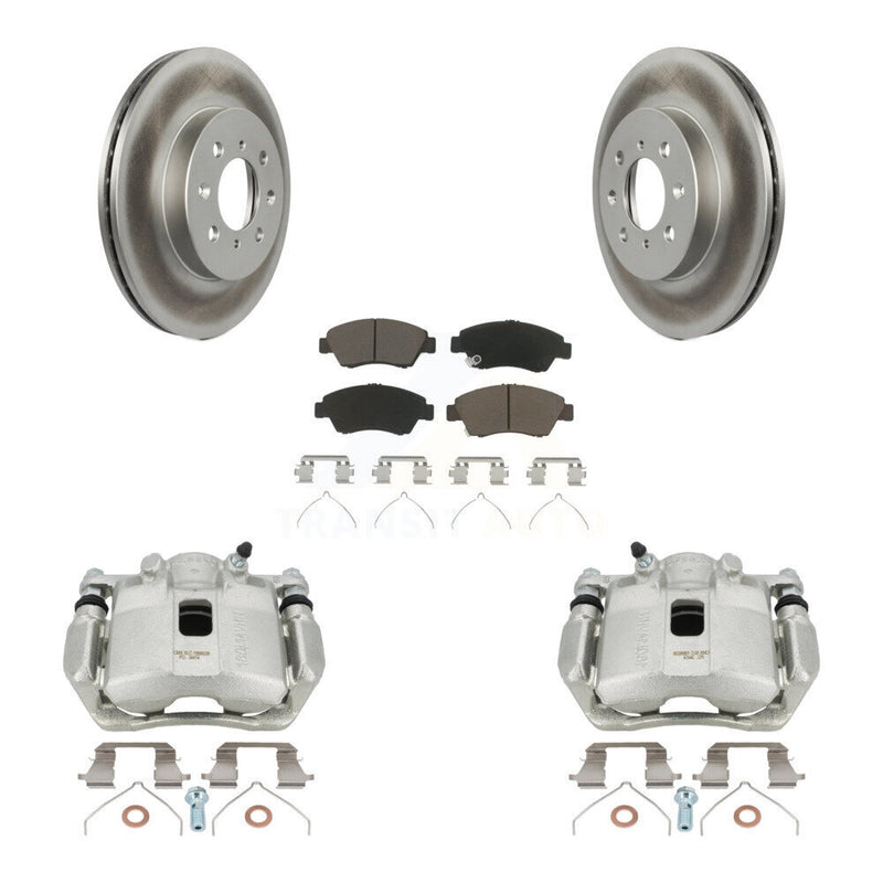 Transit Auto KCG-100611C Disc Brake Kit for 2009-2013 Honda Fit - Front product image