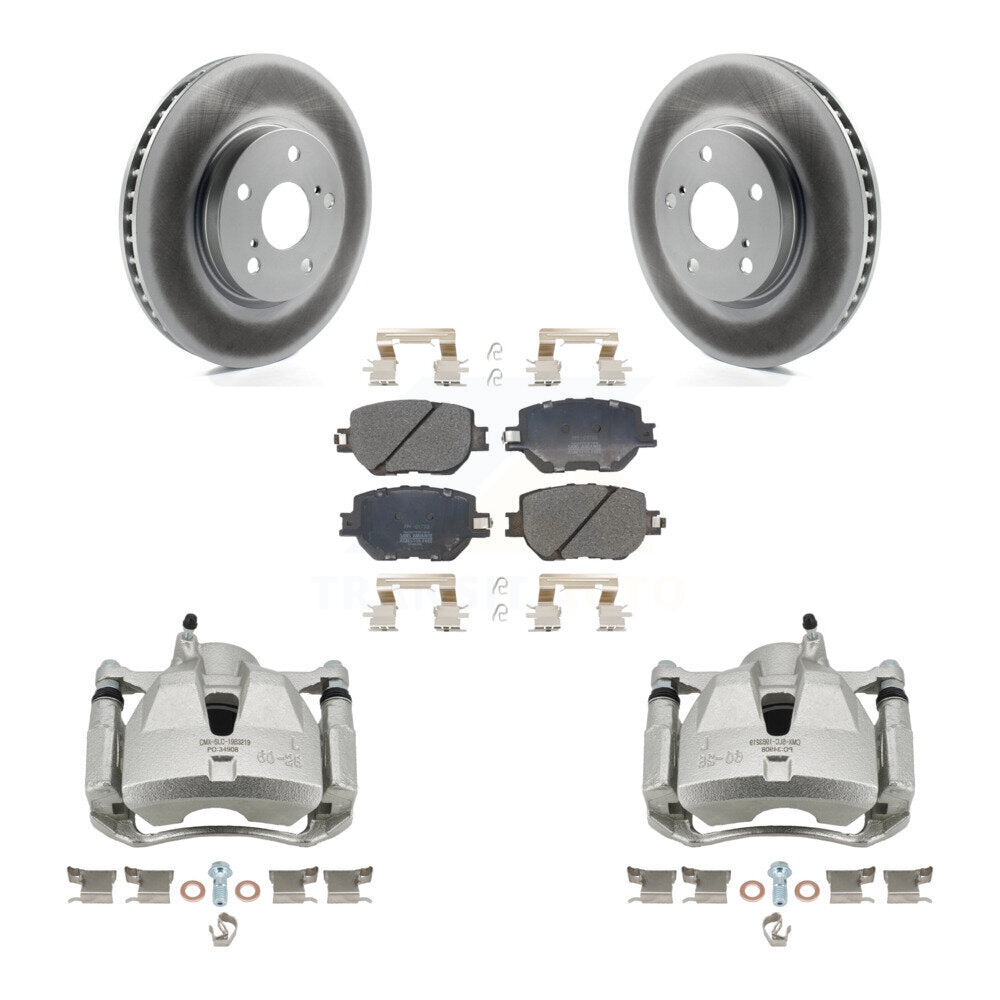 Transit Auto KCG-100611P Disc Brake Kit for 2014 Lexus IS250 - Front product image