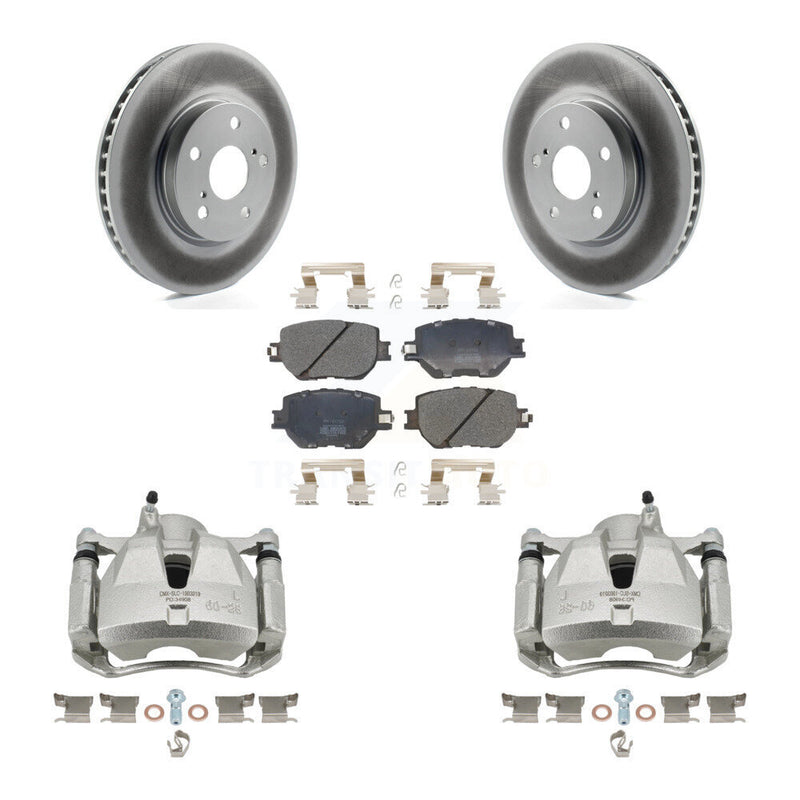 Transit Auto KCG-100611P Disc Brake Kit for 2014 Lexus IS250 - Front product image