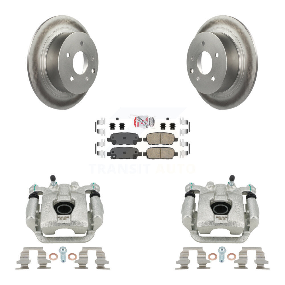 Transit Auto KCG-100612N Disc Brake Kit for 2007-2012 Nissan Sentra - Rear product image