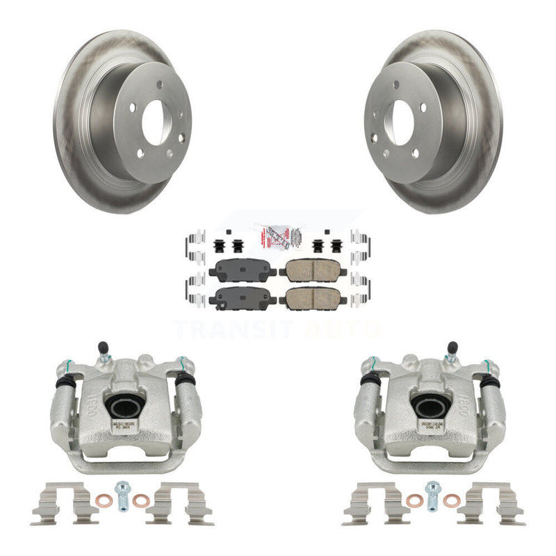 Transit Auto KCG-100612N Disc Brake Kit for 2007-2012 Nissan Sentra - Rear product image