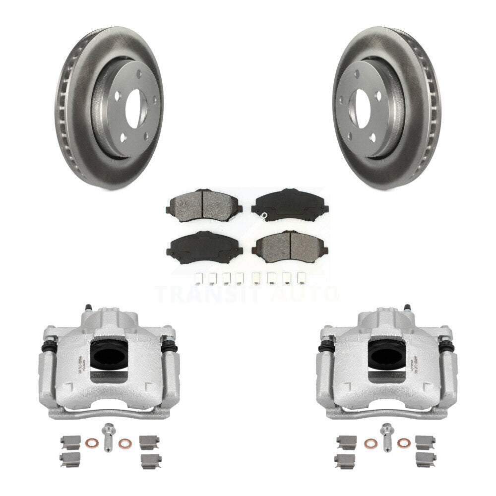 Transit Auto KCG-100612S Disc Brake Kit for 2007-2016 Jeep Wrangler - Front product image
