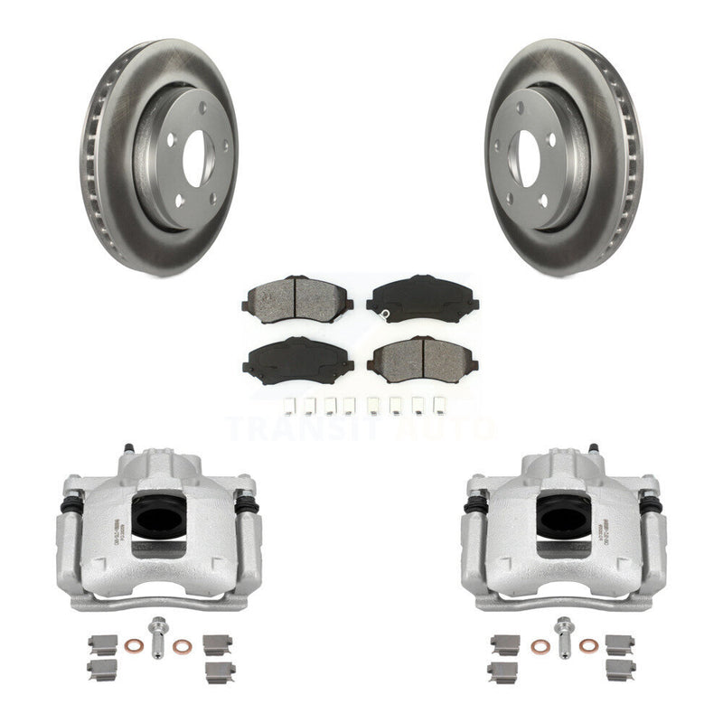 Transit Auto KCG-100612S Disc Brake Kit for 2007-2016 Jeep Wrangler - Front product image