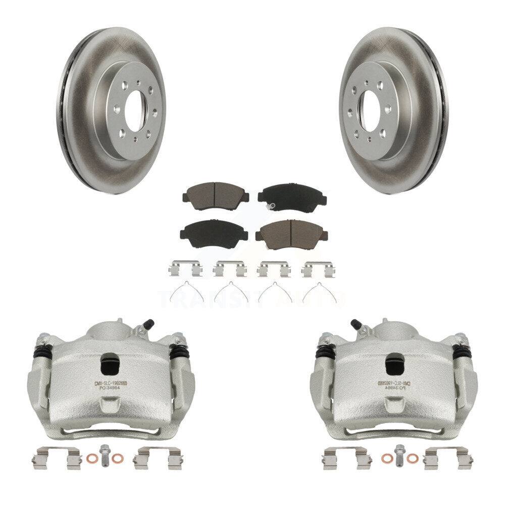 Transit Auto KCG-100613C Disc Brake Kit for 2014 Honda Fit - Front product image