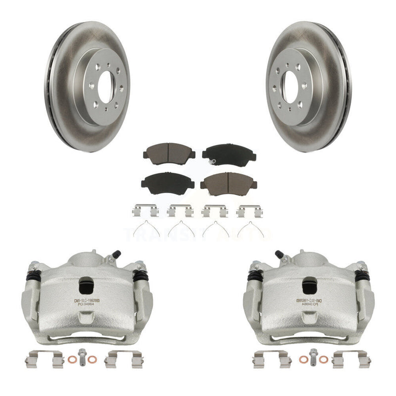 Transit Auto KCG-100613C Disc Brake Kit for 2014 Honda Fit - Front product image