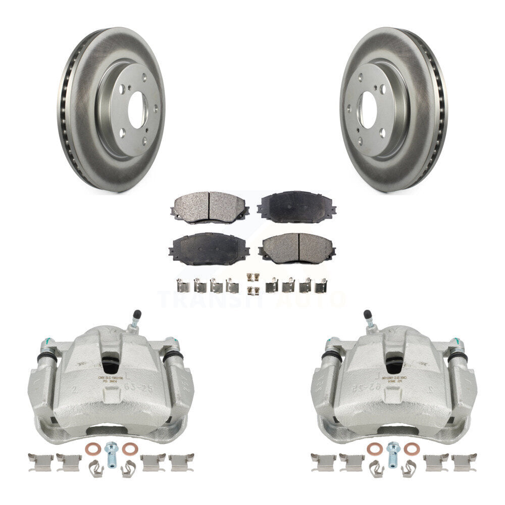 Transit Auto KCG-100613T Disc Brake Kit for 2014-2015 Toyota RAV4 - Front product image