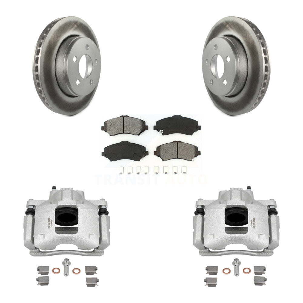 Transit Auto KCG-100614S Disc Brake Kit for 2007-2011 Dodge Nitro - Front product image