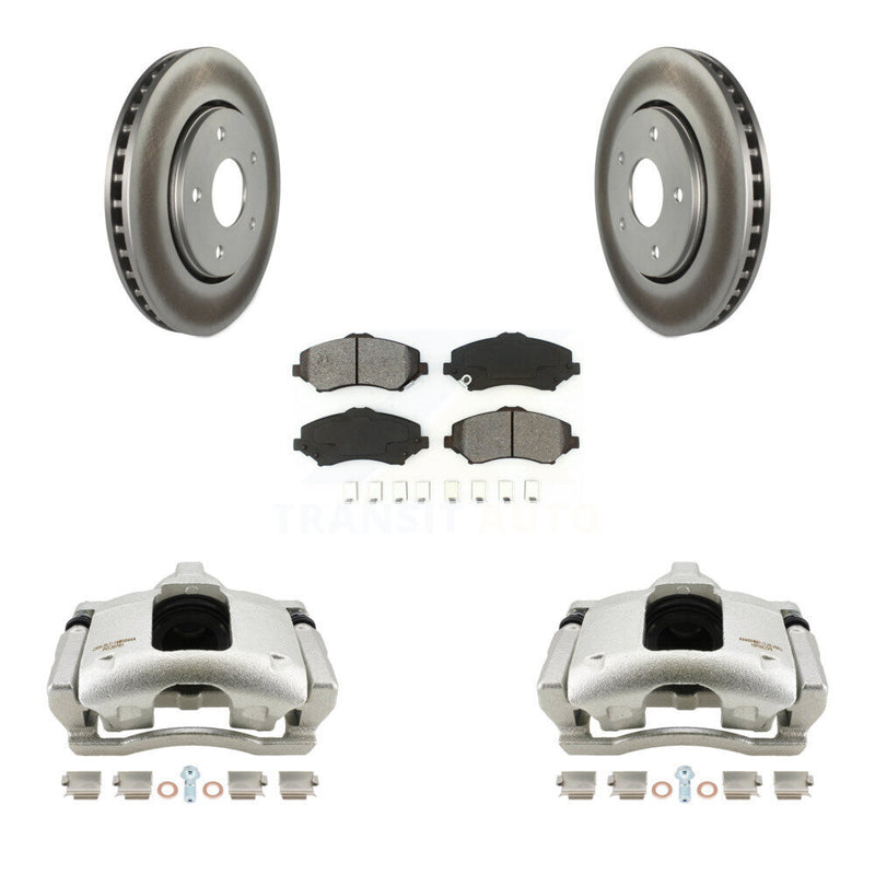 Transit Auto KCG-100615S Disc Brake Kit for 2009-2011 Dodge Journey - Front product image