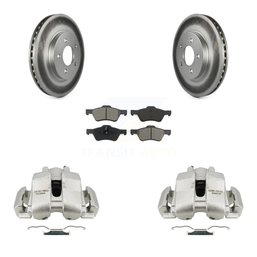 Transit Auto KCG-100616S Disc Brake Kit for 2011-2012 Ford Escape, Mercury Mariner - Front product image