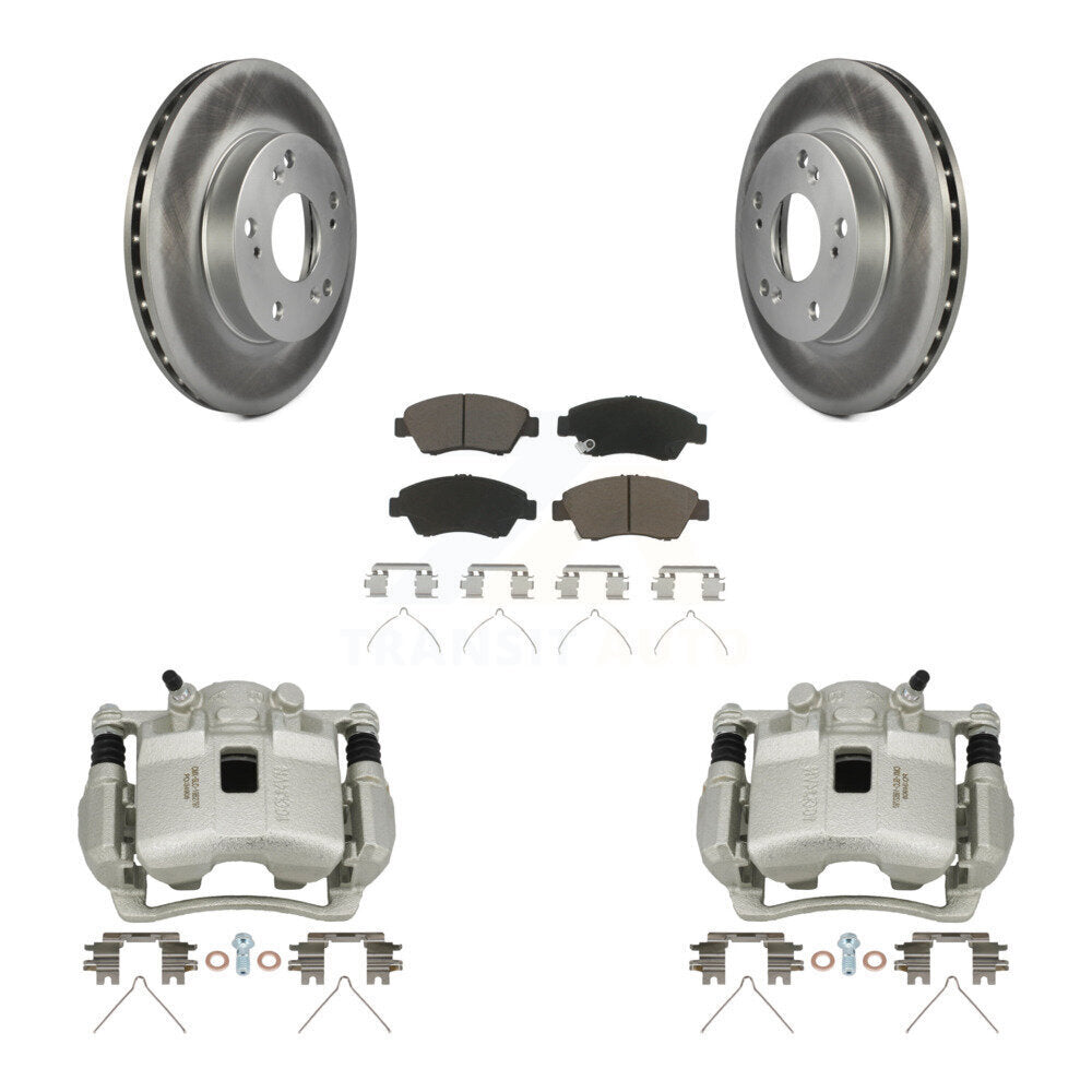 Transit Auto KCG-100617C Disc Brake Kit for 2002-2006 Honda Civic, Acura RSX - Front product image