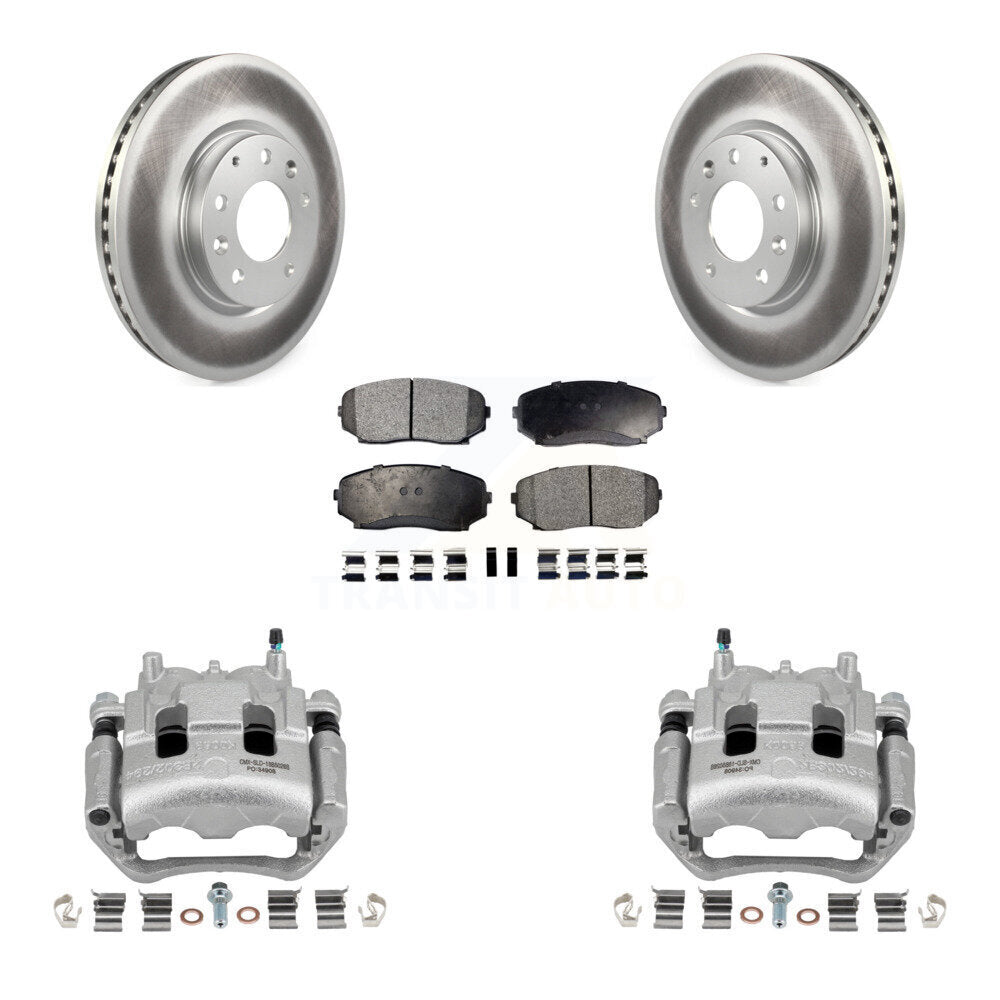 Transit Auto KCG-100617P Disc Brake Kit for 2007-2012 Ford Edge, Mazda CX-7 - Front product image