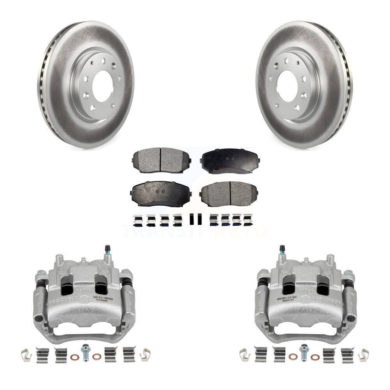 Transit Auto KCG-100617P Disc Brake Kit for 2007-2012 Ford Edge, Mazda CX-7 - Front product image