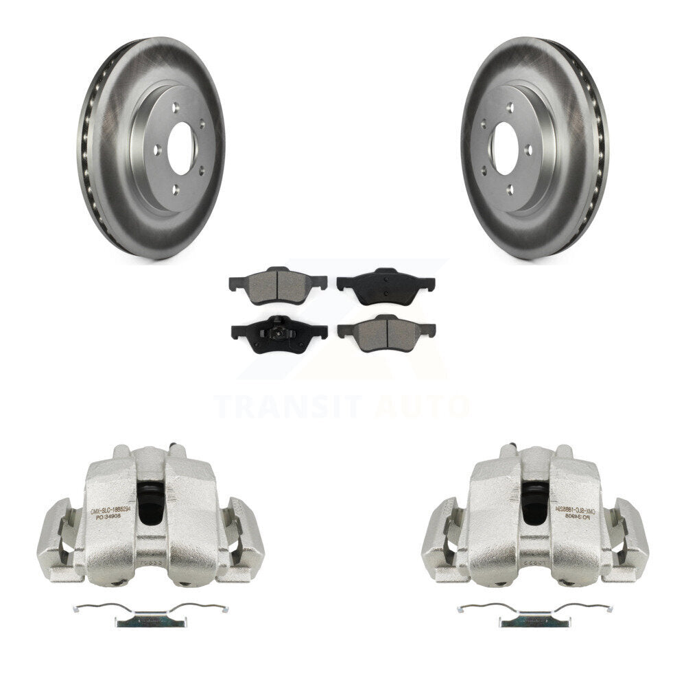 Transit Auto KCG-100617S Disc Brake Kit for 2011-2012 Ford Escape, Mazda Tribute - Front product image