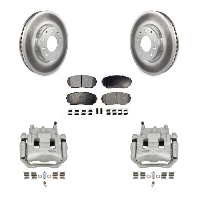 Transit Auto KCG-100618P Disc Brake Kit for 2007-2009 Lincoln MKX - Front product image