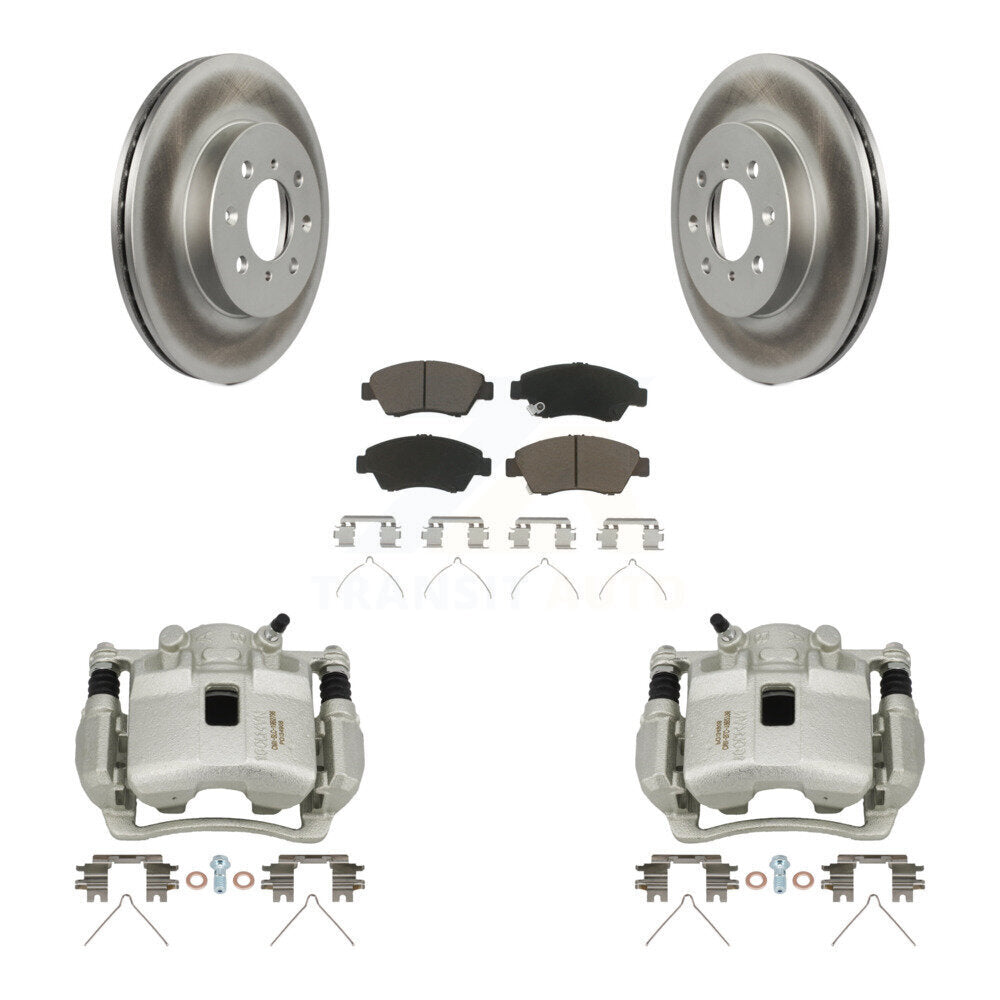Transit Auto KCG-100619C Disc Brake Kit for 2007-2008 Honda Fit - Front product image