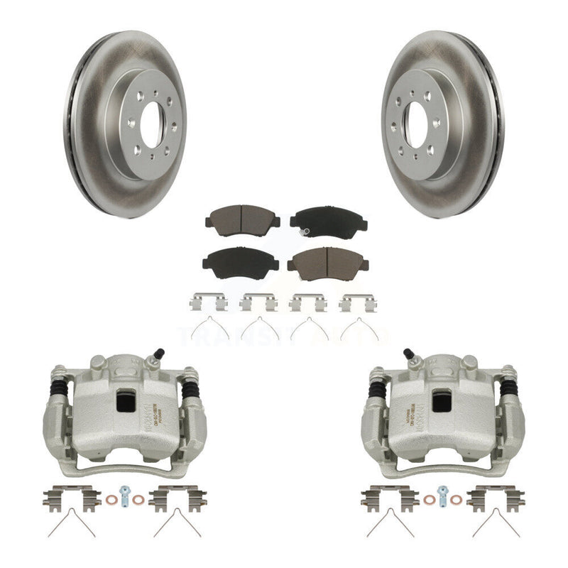Transit Auto KCG-100619C Disc Brake Kit for 2007-2008 Honda Fit - Front product image