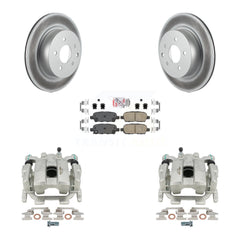Transit Auto KCG-100620N Disc Brake Kit for 2010 INFINITI M35, INFINITI M45 - Rear product image