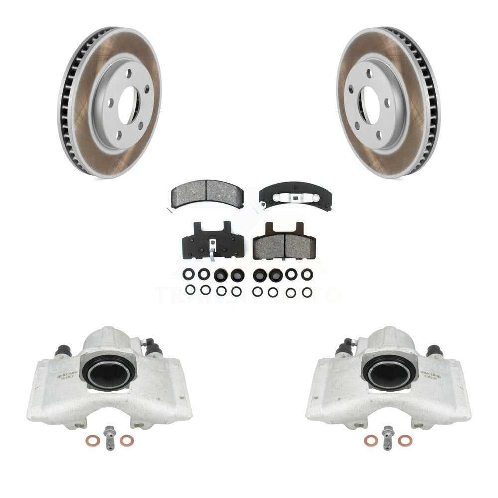 Transit Auto KCG-100620S Disc Brake Kit for 1990-1993 Cadillac 60 Special, Cadillac Commercial Chassis, Cadillac DeVille & more - Front product image