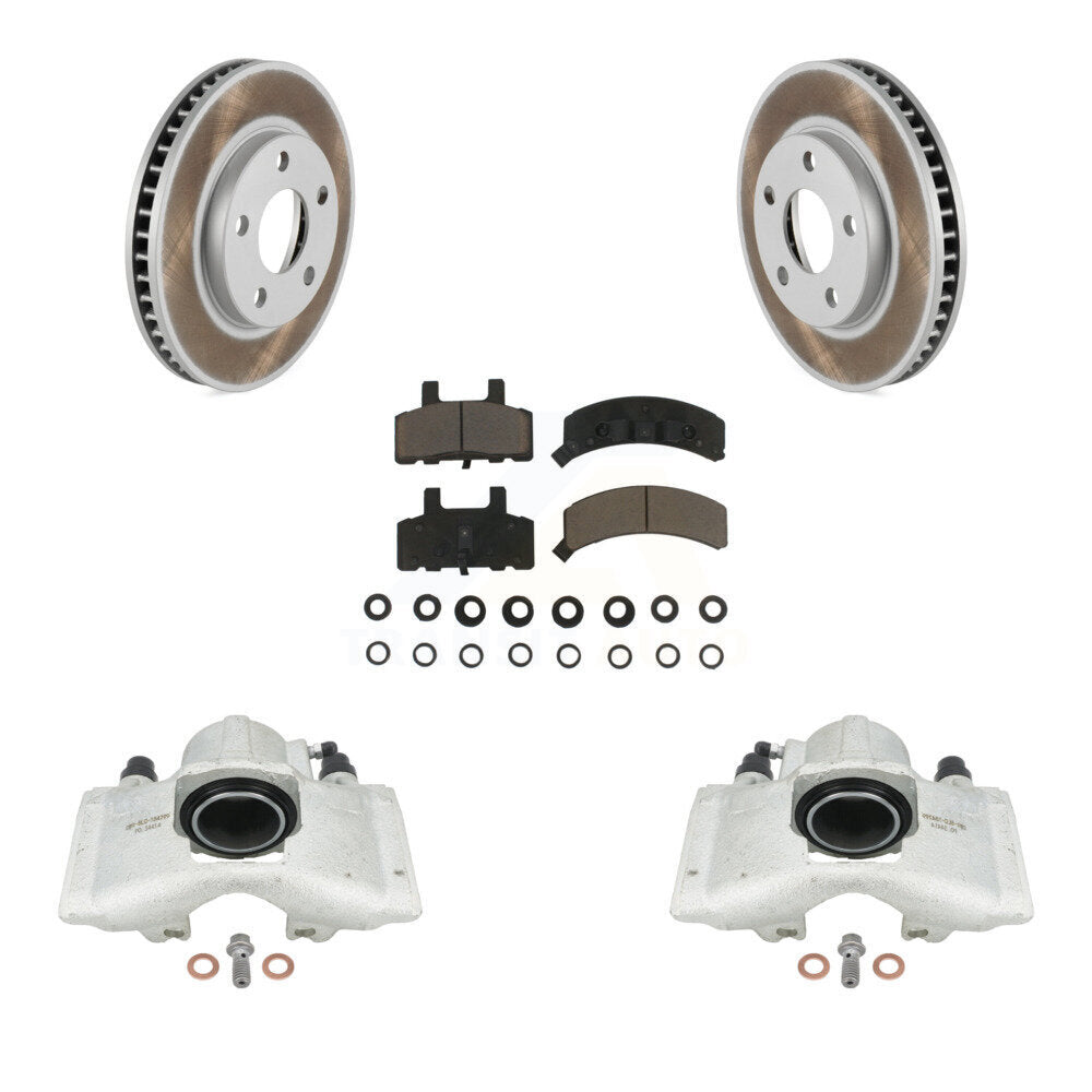 Transit Auto KCG-100621C Disc Brake Kit for 1990-1993 Cadillac 60 Special, Cadillac Commercial Chassis, Cadillac DeVille & more - Front product image