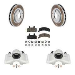 Transit Auto KCG-100621C Disc Brake Kit for 1990-1993 Cadillac 60 Special, Cadillac Commercial Chassis, Cadillac DeVille & more - Front product image