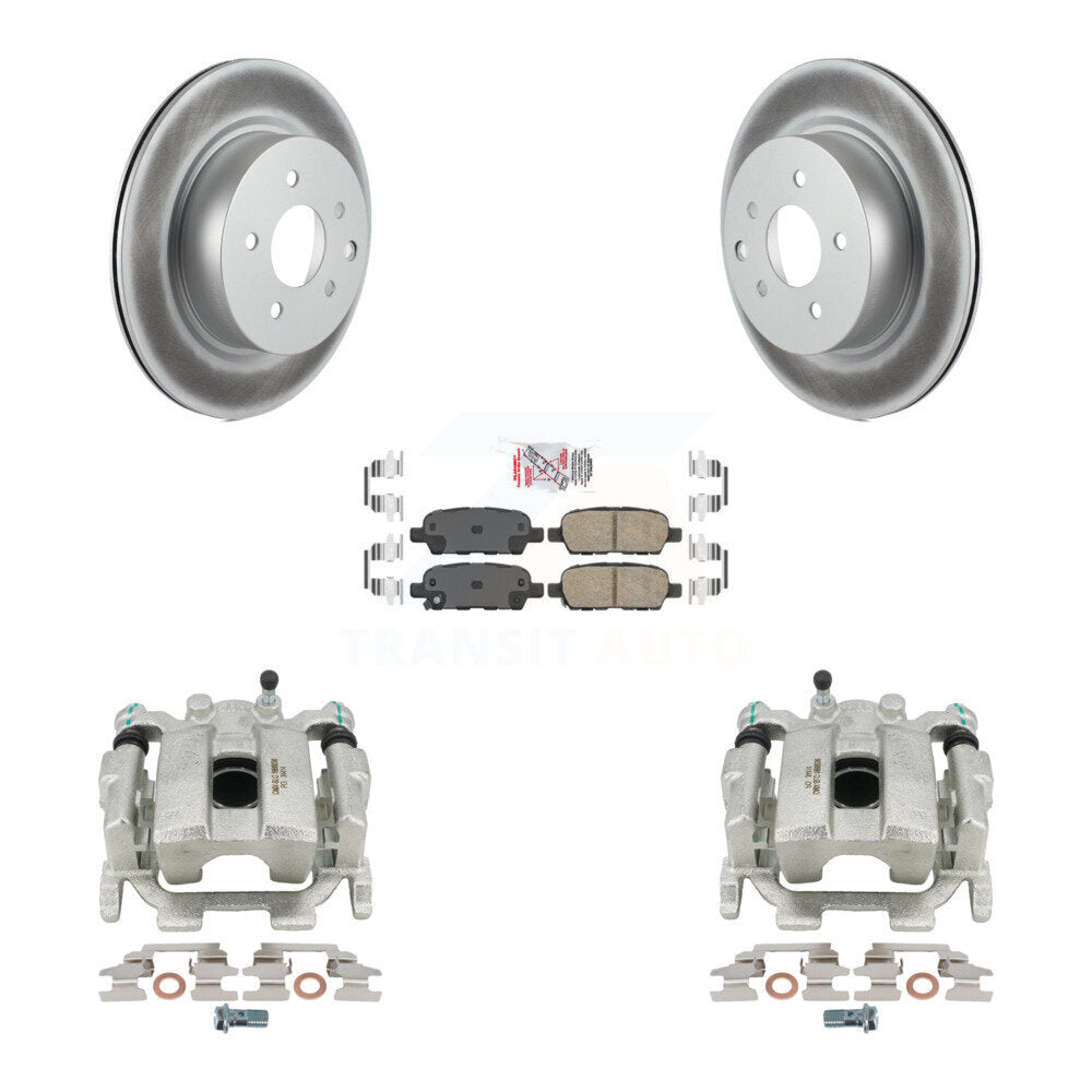 Transit Auto KCG-100621N Disc Brake Kit for 2010 INFINITI M35, INFINITI M45 - Rear product image
