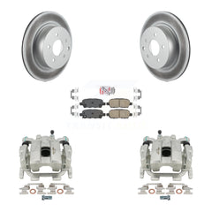 Transit Auto KCG-100621N Disc Brake Kit for 2010 INFINITI M35, INFINITI M45 - Rear product image