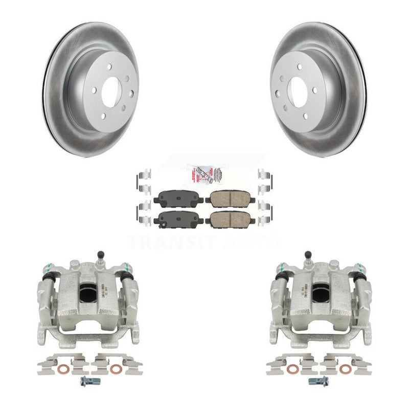Transit Auto KCG-100621N Disc Brake Kit for 2010 INFINITI M35, INFINITI M45 - Rear product image