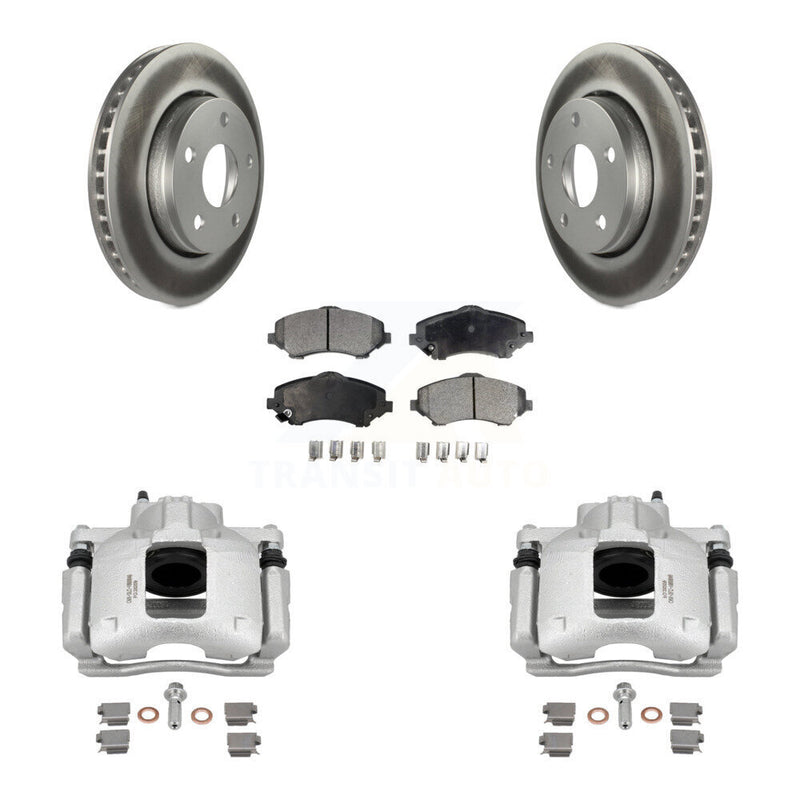Transit Auto KCG-100621T Disc Brake Kit for 2007-2016 Jeep Wrangler - Front product image