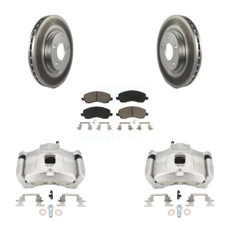 Transit Auto KCG-100622C Disc Brake Kit for 2007-2017 Chrysler 200, Dodge Avenger, Dodge Caliber & more - Front product image