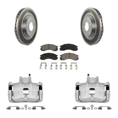 Transit Auto KCG-100623C Disc Brake Kit for 2017 Mitsubishi Lancer - Front product image