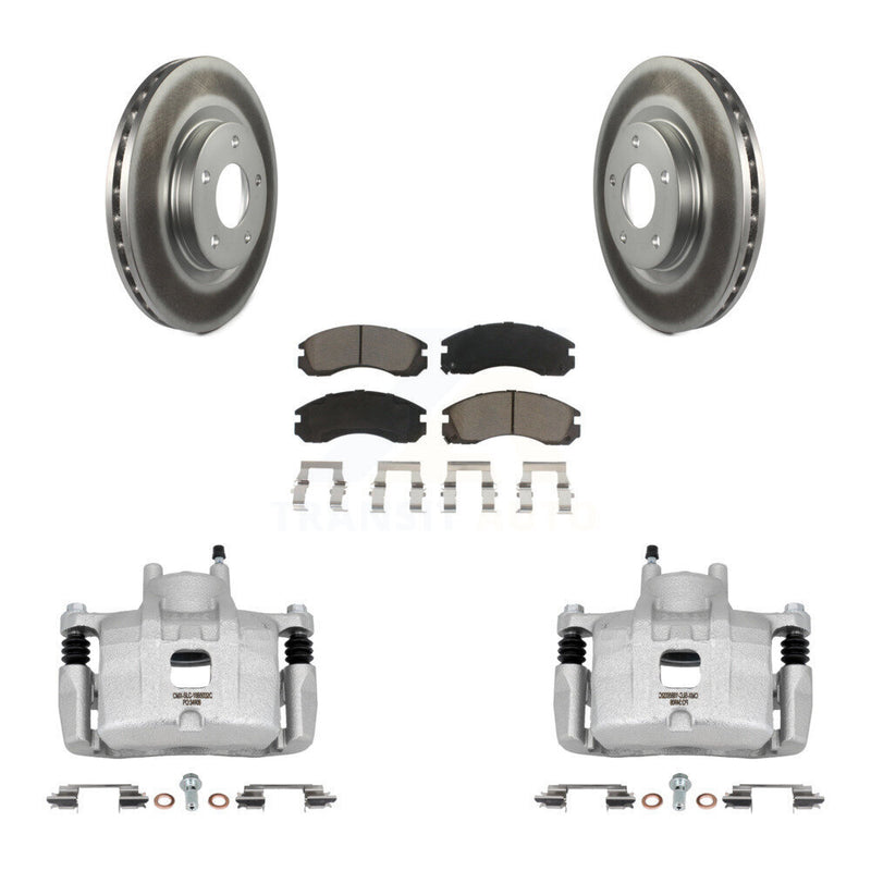 Transit Auto KCG-100623C Disc Brake Kit for 2017 Mitsubishi Lancer - Front product image